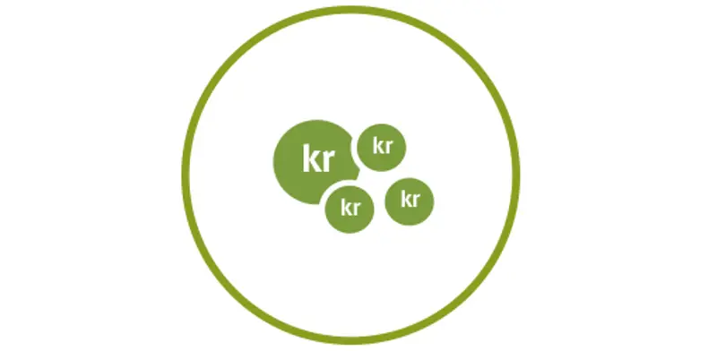 Symbol av kronestykker