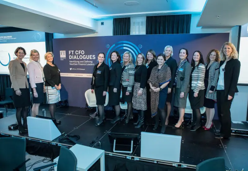 Picture of a group of women in a conference setting